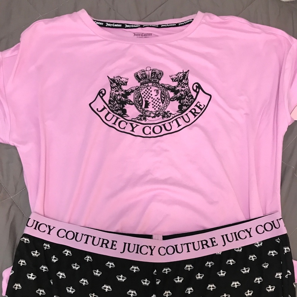 Juicy Couture lavender pj set